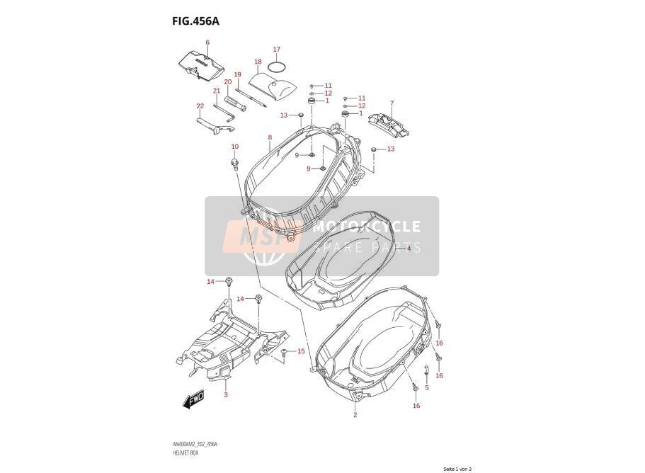9222119K00, Helmfach, Suzuki, 0